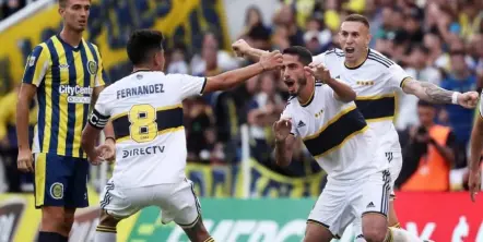Boca se lo empató agónicamente a Rosario Central y evitó un nuevo golpe en la Liga Profesional