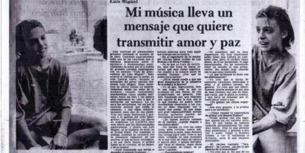 Cuando Luis Miguel y su "Lado B" visitaron Tucumán. El cantante mexicano supo deleitar a sus fans de la provincia.