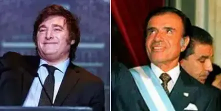 VOLVIO EL MENEMISMO: Menem: "Martín trajo un amigo, un chango más menemista que ustedes, le dije que podía ser Presidente"