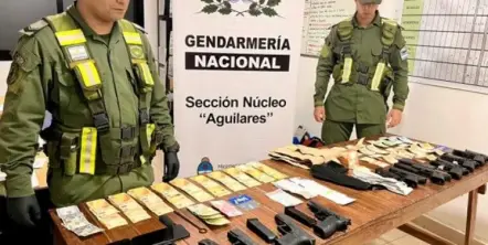 Gendarmería interceptó a chilenos armados en Tucumán
