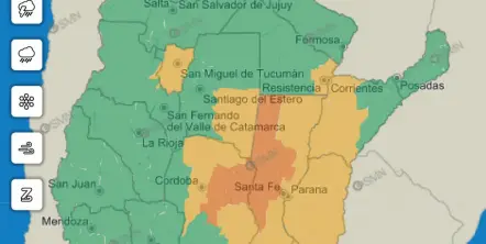 UN HORNO: Tucumán en alerta: el sofocante fin de semana se despedirá con tormentas