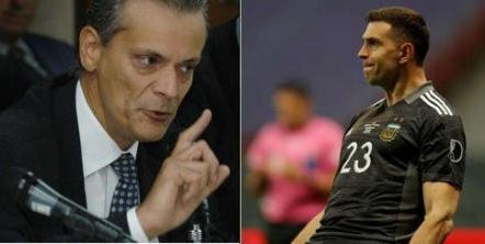 “Conducta antideportiva” y “copularse a Mina”: Javier Castrilli explicó por qué Dibu Martínez debió haber sido expulsado en los penales