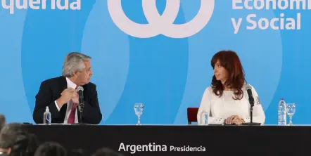 Alberto Fernández y Cristina Kirchner almorzaron en Olivos y analizaron la crisis de los mercados