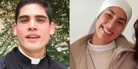 Una monja y un sacerdote abandonaron los hábitos y se pusieron de novios