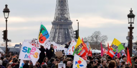 Tensión en Francia: vísperas de otra huelga masiva