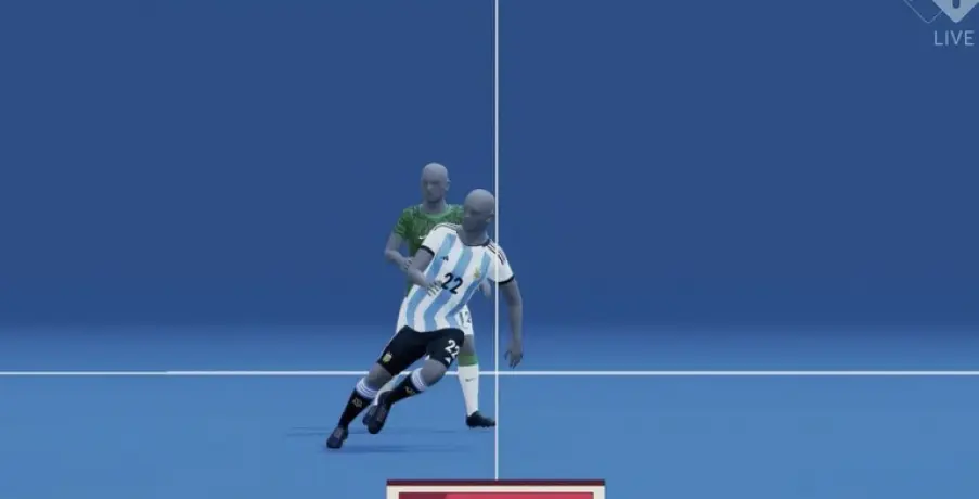 La polémica que pudo cambiar la historia: las imágenes que muestran a Lautaro Martínez habilitado en el segundo gol anulado en Argentina-Arabia Saudita