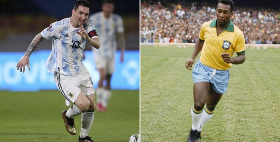 Histórico: Messi batió el récord de Pelé y se convirtió en el máximo goleador en selecciones sudamericanas
